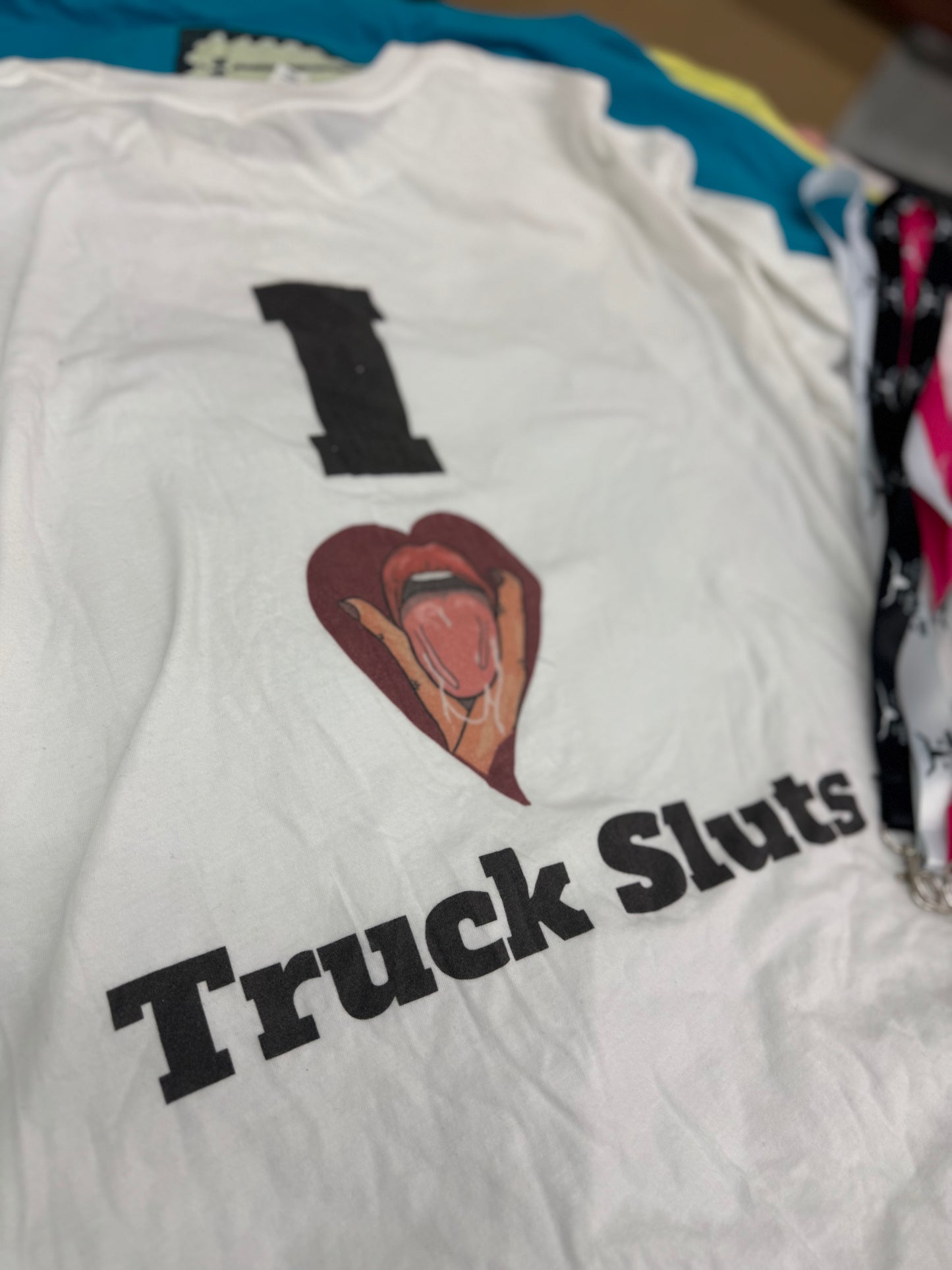 Fork Creek™ I ❤️ Truck Sluts Tee